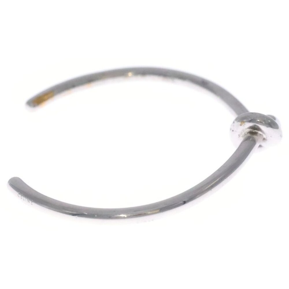 Celine Knot Bangle Bracelet Silver M - Picture 3 of 6